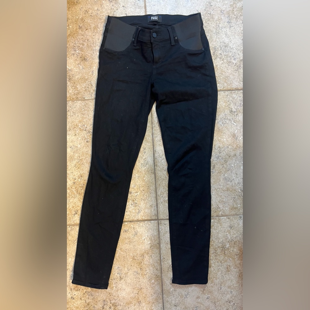 PAIGE Charcoal Denim Jeans